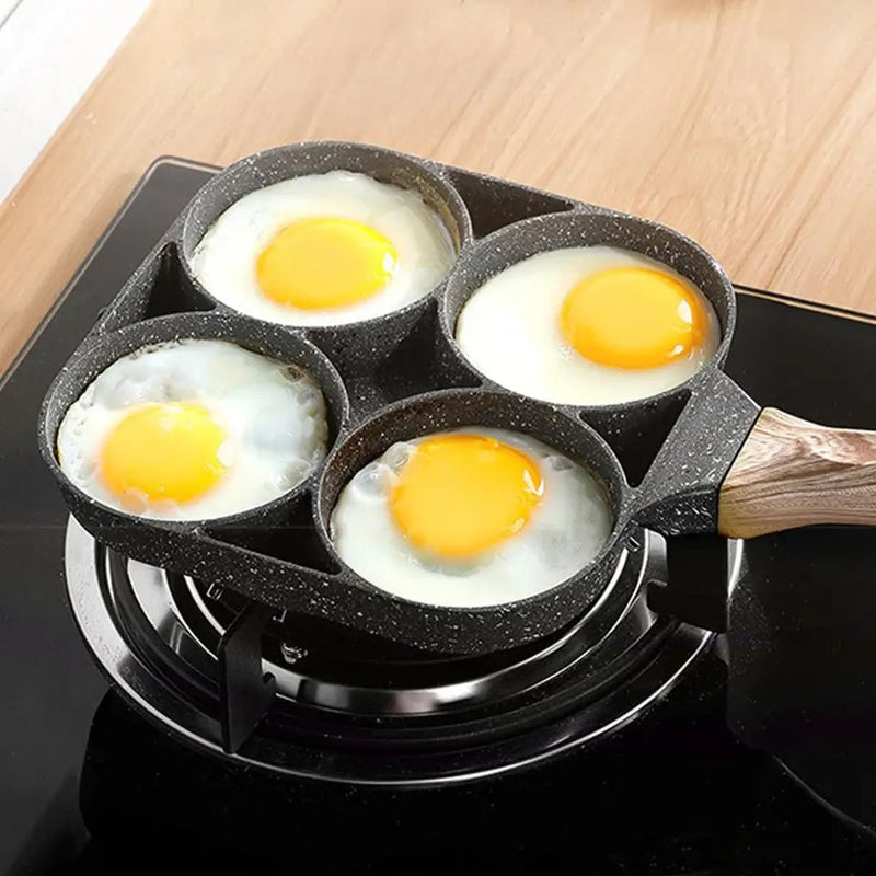 Nonstick Four Portion Frying Pan