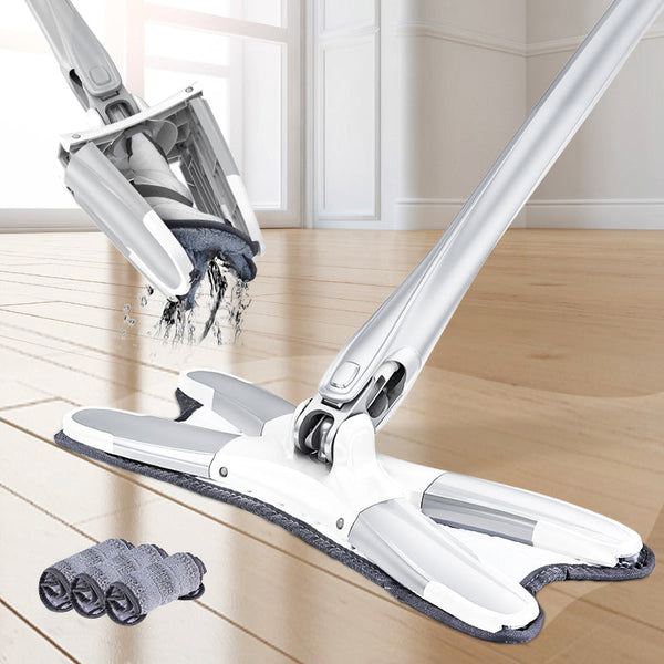X Floor Mop With Automatic Spin 360 Rotating Feature