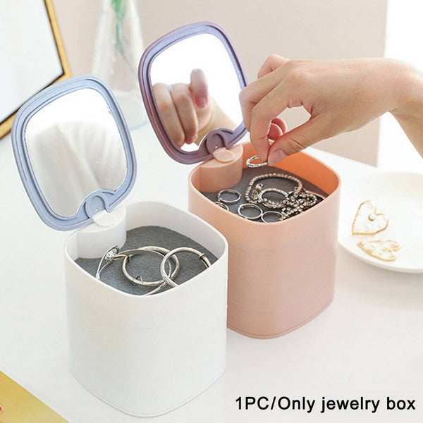 4 Portion Jewellery With Mirror