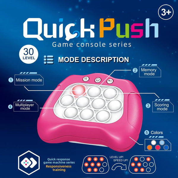 Pop Quick Push Game Console Series Toy