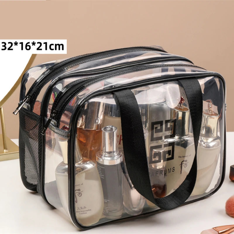 Double Layer Water Proof  Cosmetic Bag
